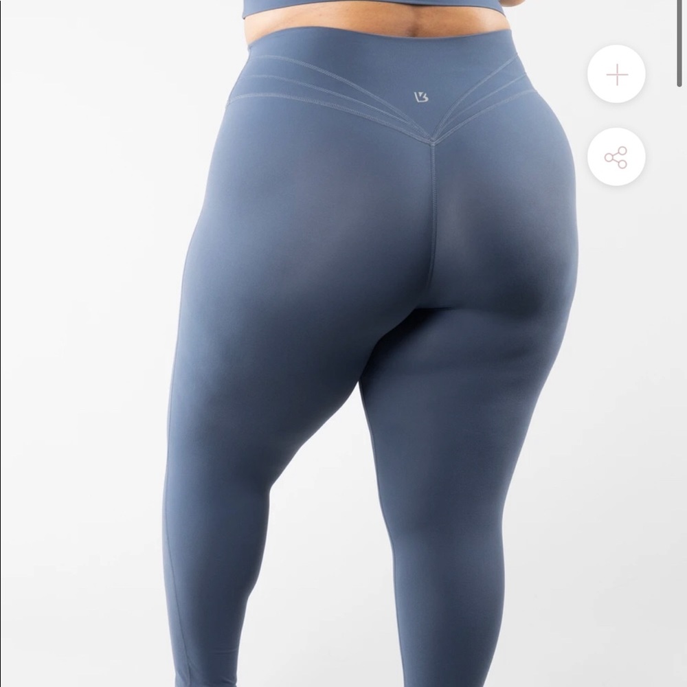 Buffbunny Legacy Legging- Business Blue - Picture 3 of 5